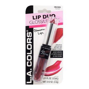 L.A. Colors Lip Duo Gloss & Lipstick CHARMED